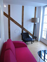 Apartment Paris 3° - Living room