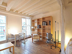 Wohnung Paris 4° - Wohnzimmer