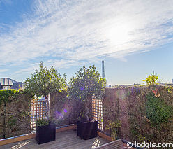 Apartamento París 16° - Terraza