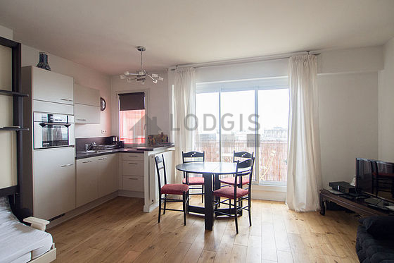 Rental Studio With Terrace, Elevator And Concierge Paris 15° (Boulevard ...