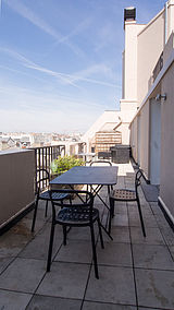 Apartamento París 9° - Terraza