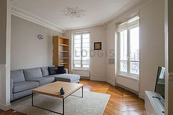 Wohnung Levallois-Perret - Wohnzimmer