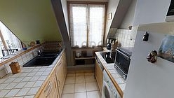 Appartement Paris 4° - Cuisine