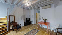 Wohnung Paris 4° - Wohnzimmer