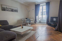 Wohnung Paris 17° - Wohnzimmer