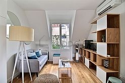 Wohnung Paris 17° - Wohnzimmer