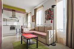 Wohnung Paris 10° - Wohnzimmer