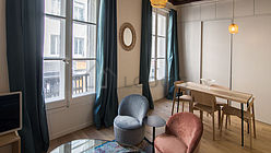 Wohnung Paris 6° - Wohnzimmer