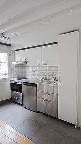 Appartement Paris 4° - Cuisine