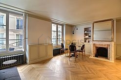 Wohnung Paris 4° - Wohnzimmer