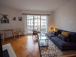 Wohnung Paris 16° - Wohnzimmer