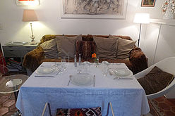 Wohnung Paris 6° - Wohnzimmer