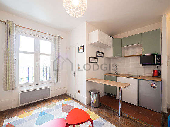 Rental apartment 1 bedroom with elevator and fireplace Paris 13° (Rue ...