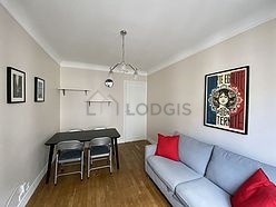 Wohnung Paris 20° - Wohnzimmer