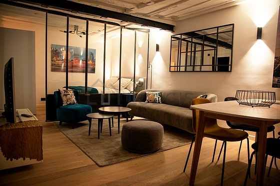 Rental studio with pets accepted and elevator Paris 3° (Rue Volta) | 39 ...