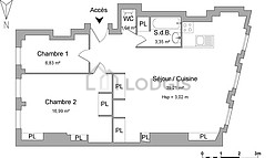 Apartamento Lyon 1°