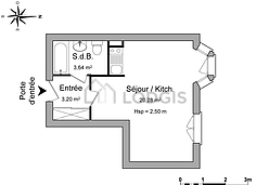 Apartamento Lyon 7°