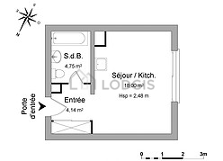 Wohnung Lyon 3° - Wohnzimmer