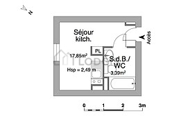 Wohnung Lyon 3°