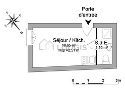 Wohnung Lyon 7°