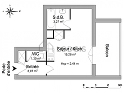 Apartamento Lyon 3°