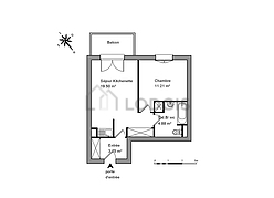 Apartamento Hôpitaux-Facultés