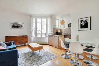 Rental apartment 1 bedroom with elevator Paris 16° (Rue Desbordes ...