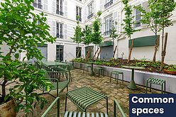 Apartamento París 9° - Terraza