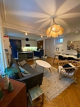 Wohnung Paris 19° - Wohnzimmer