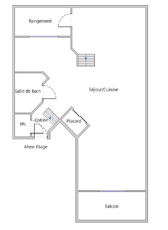 Wohnung Lyon 6° - Interaktiven Plan