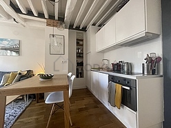 Appartement Paris 3° - Cuisine