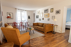 Wohnung Paris 18° - Wohnzimmer