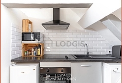 Apartamento París 9° - Cocina