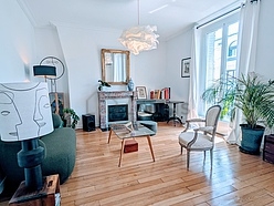 Wohnung Paris 20° - Wohnzimmer