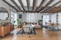 Loft Paris 10° - Séjour