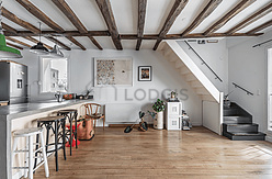 Loft Paris 10° - Séjour