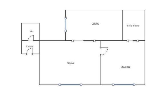 Apartment Paris 17° - Interactive plan