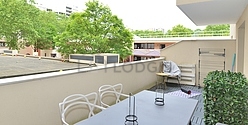 Apartamento Lyon Nord Est - Terraza