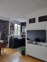 Wohnung Paris 19° - Wohnzimmer