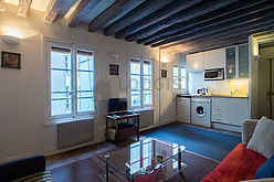 Wohnung Paris 1° - Wohnzimmer