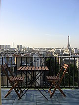 Apartamento París 15° - Terraza