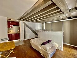 Wohnung Paris 4° - Wohnzimmer