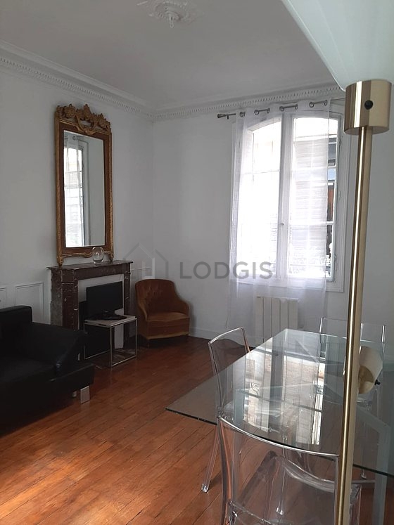 Rental apartment 1 bedroom with garden, elevator and fireplace Paris 16 ...